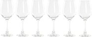 Items 18x Witte Wijnglazen 320 ml - Glas - Transparant