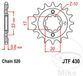 JT Sprockets JTF430.14 14T stalen voortandwiel