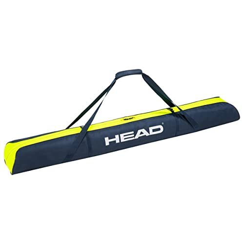 Head Double Skibag Skitas, blauw/geel, eenheidsmaat