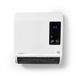 Nedis 2000W Ceramic Fan Heater - Wall Mount, Remote, IP22, White