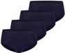 Mey Heren slip / onderbroek 4 pack Casual Cotton Yacht Blue Effen 98% Katoen, 2% Elastaan XXL