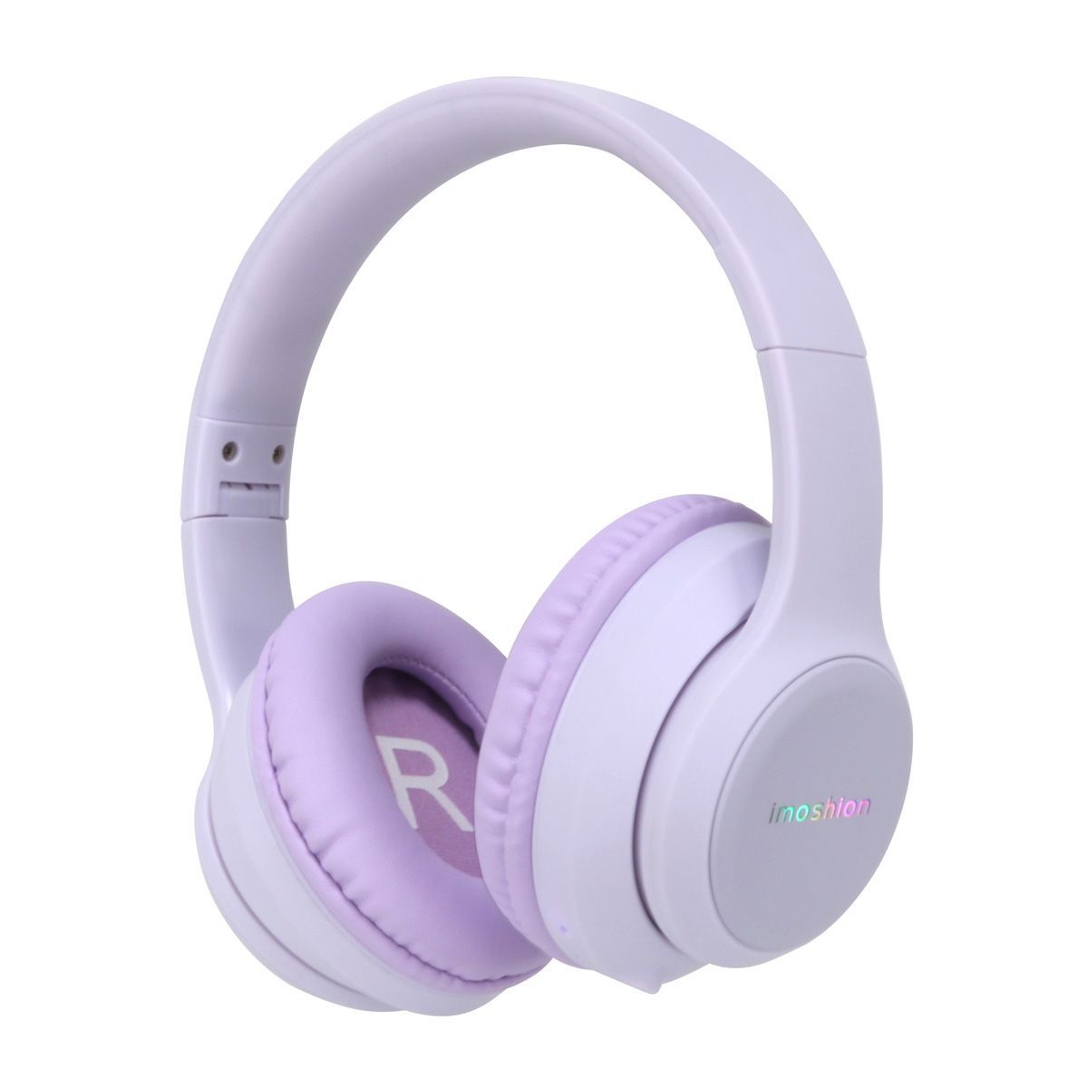 iMoshion Kinderkoptelefoon met LED Verlichting - Draadloos Over Ear - Lila