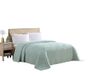 Beatrice Home Fashions Trouwring Chenille Sprei, Koning, Blauw
