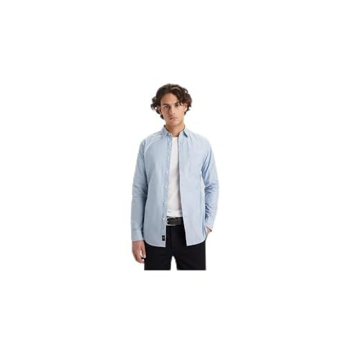 Dockers Original Shirt Slim Fit Men's End On End Delft - Size S
