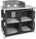 Brunner Azabache Daily CT - Campingkeuken 102 x 50,5 x 84/103 cm - Aluminium frame - Makkelijk schoon te maken - Verstelbare poten