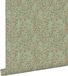 ESTAhome behang bloemetjes vergrijsd groen - 53 cm x 10.05 m - 139699