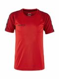 Craft Squad 2.0 Contrast Jersey Jr 1912727 - Bright Red/Express - 122/128