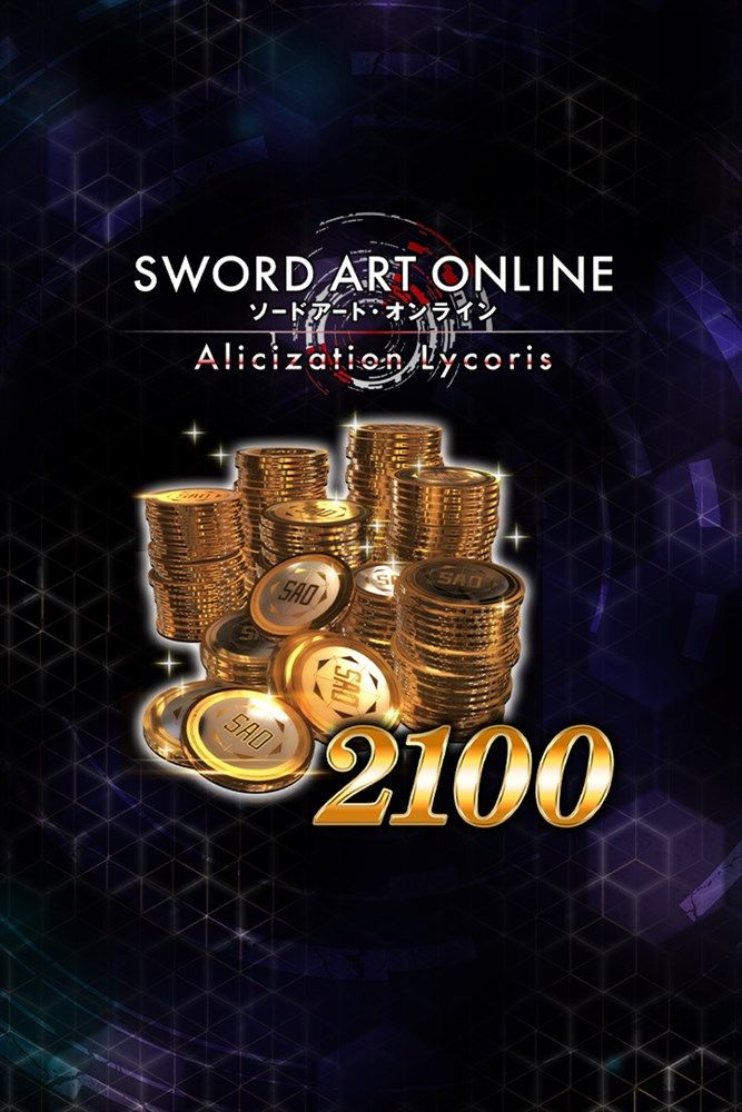 Namco Bandai Sword Art Online Alicization Lycoris 2100 SAO Coins, Xbox One