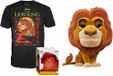 Funko Pop! & Tee Box : Disney Le Roi Lion - Mufasa (Taille M)
