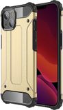 Selected by GSMpunt.nl Hoesje Geschikt voor Apple iPhone 13 Mini | Shock Proof | Hybride Back Cover | Goud