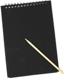 Concorde Krasboek - Secret Garden - met stok - A5 - 15 x 20 cm - kleurboek