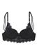 s.Oliver Dames push-up beha in zwart, cup A, zwart, 75A