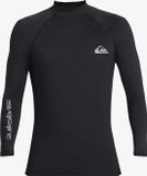 Quiksilver - UV-surf T-shirt voor heren - Everyday - Lange mouw - UPF50+ - Zwart - maat M