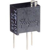 Vishay T63YB101KT20 T63YB101KT20 Trimmer 12 tours Linéaire 0.25 W 100 Ω 4320 ° 1 pièce