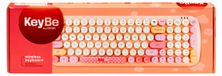 KeyBe Astra Clavier sans fil, portable, couleur : rose
