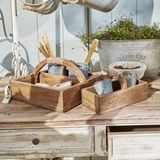 LOBERON Houten kistje set van 3 Nettleby
