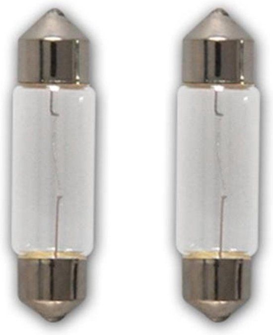 ProPlus Autolamp - 12V 10W - SV8.5 - 11x38mm - 2 stuks