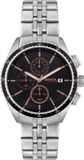BREIL NET Collection Horloge Quartz Chrono uurwerk en stalen band voor mannen, Zilver, Eén maat, Armband