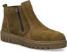 Josef Seibel Kelra 01 Enkellaarzen Dames Cognac Leer Ritssluiting Hakhoogte 3-4 cm Maat 38