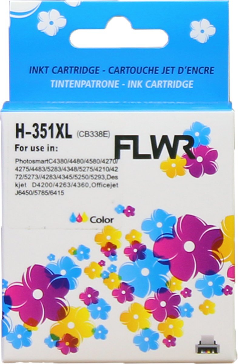 FLWR - Inktcartridge / 351XL / CMY - geschikt voor HP