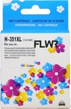 FLWR - Inktcartridge / 351XL / CMY - geschikt voor HP - Kleur - 8719551001252
