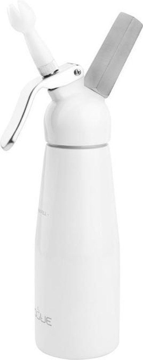 NISBETS slagroomapparaat 0.5L - Zwart - 5050984167911