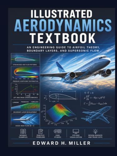 Illustrated Aerodynamics Textbook: An Engineering Guide to Airfoil Theory, Boundary Layers, and Supersonic Flow