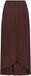 VILA Maxi rok VIPLIS high-waist Coffee Bean1