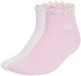 Adidas Originals Ruffle Quarter Enkelsokken voor Mannen - Orchidee/Wit - Maat L