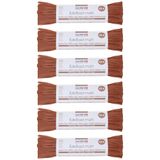 GLOREX 6 9400 513K - Raffia raffia, 6 bundels van 20 m matte raffia, lichtbruin