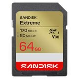 SANDISK Extreme SD UHS-I-kaart 64 GB