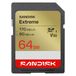 SANDISK Extreme SD UHS-I-kaart 64 GB