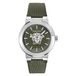 Versace Medusa Infinite Gent VE7E00123 Horloge - Leer - Groen - Ø 43 mm