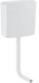 Geberit AP140 opbouwreservoir spoel-stop-spoeling, wateraansluiting achter centraal: alpien wit, 140005111