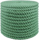 vidaXL Jute touw 24 mm groen 100% tossa jute