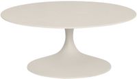 Suns Nova loungetafel 80xH35 cm rond sintered stone camel sand