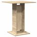 VidaXL Bistrotafel 60x60x75 cm Sonoma eikenhout