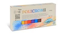 CMP - MOROCOLOR etui 12 meerkleurig krijt vierkant 13 x 13 x 80 mm