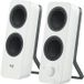 Logitech Z207 luidsprekers, stereo, wit, met passieve radiatoren