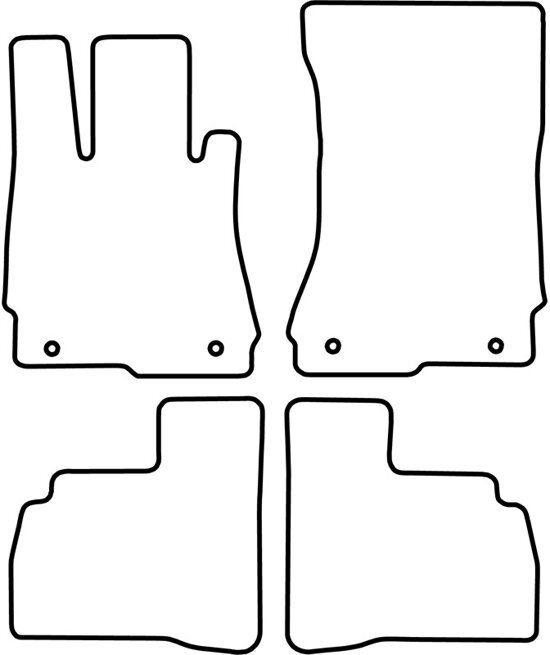 AutoStyle Automatten Mercedes S-Klasse W221 2009-2013