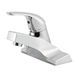 Pfister LG142600K Pfirst Serie Single Control 4 Inch Centerset Badkamer Kraan in Geborsteld Nikkel 1.2 GPM