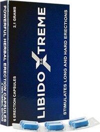 Libido Exteme Dark Blue Morningstar Libido Xtreme Dark Blue - 6 capsules