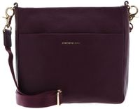 MANDARINA DUCK Leren schoudertas Mellow Leather Crossover Bag Sin (rood)paars