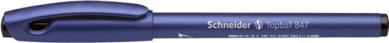 Schneider Schreibgeräte 847SC001 balpen Zwart Stick balpen 10 stuk(s)