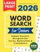 Large Print Word Search for Seniors: 80 Easy Puzzles with Big Grids | No Diagonal Words | Relaxing Brain Games for Adults and Elderly
