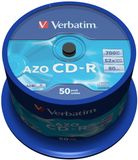 Verbatim CDR - 80 min - 700 MB - 48X - spindle 50 stuks - Crystal Surface