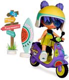 Pinypon Top Moto Girl 11cm met tattoos
