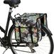 Sacoche double - Porte-bagages - 26 L - 32 x 32 x 12 cm - Imprimé prairie verte