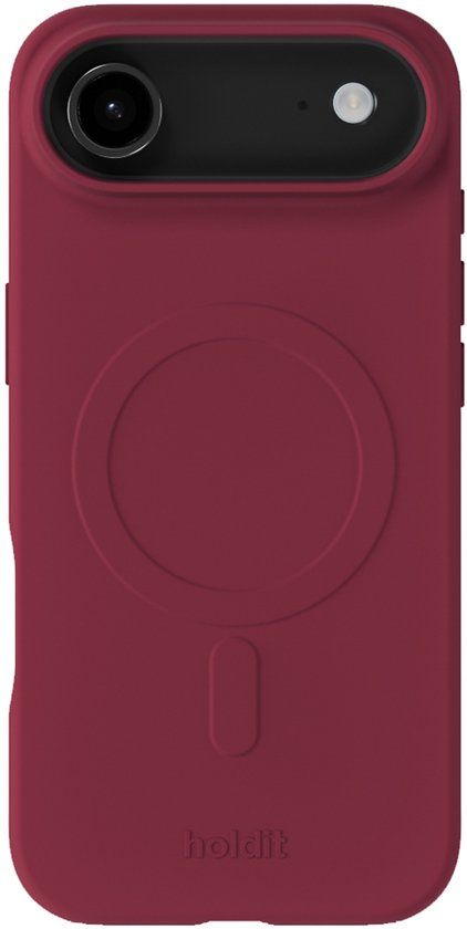 Holdit Soft MagSafe Case voor de Apple iPhone Air - Red Velvet