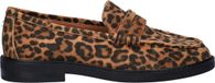 Steve Madden Adison dames loafer - Bruin multi - Maat 36
